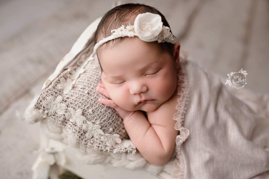 Boho Newborn Photography Pillows